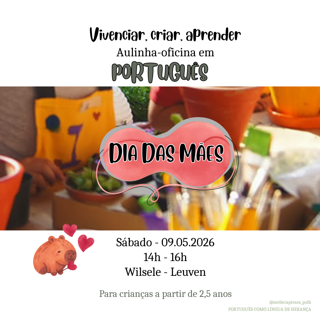 Aulinha-Oficina em Português │ Dia das Mães